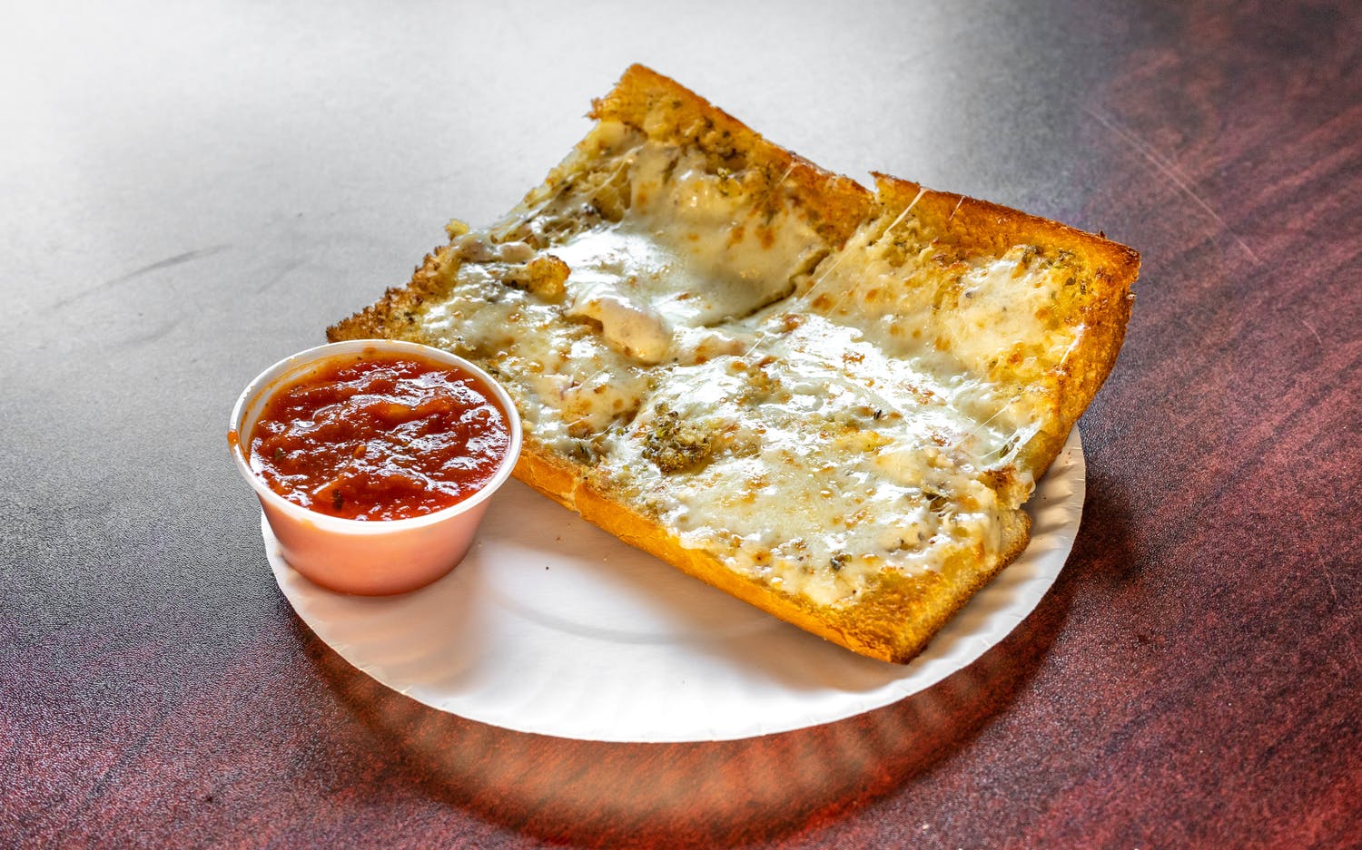 Order Garlic Bread with Cheese food online from Broadway Pizza and Grill store, Norwood on bringmethat.com