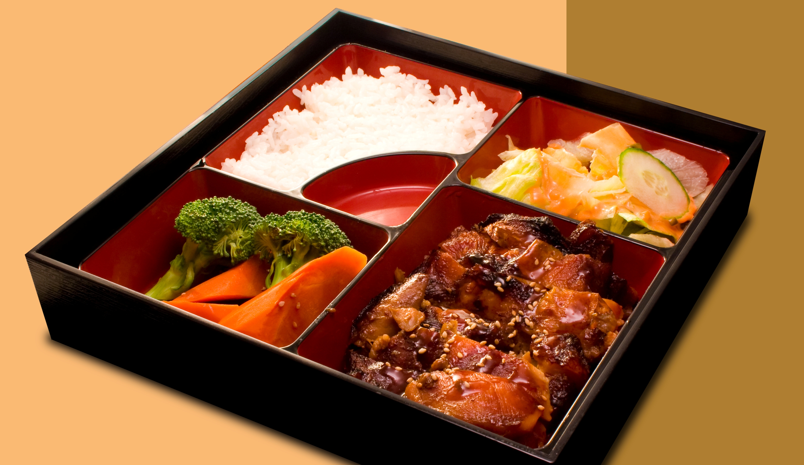 Order 3. Teriyaki Chicken Box food online from Sushi Kinta store, San Francisco on bringmethat.com