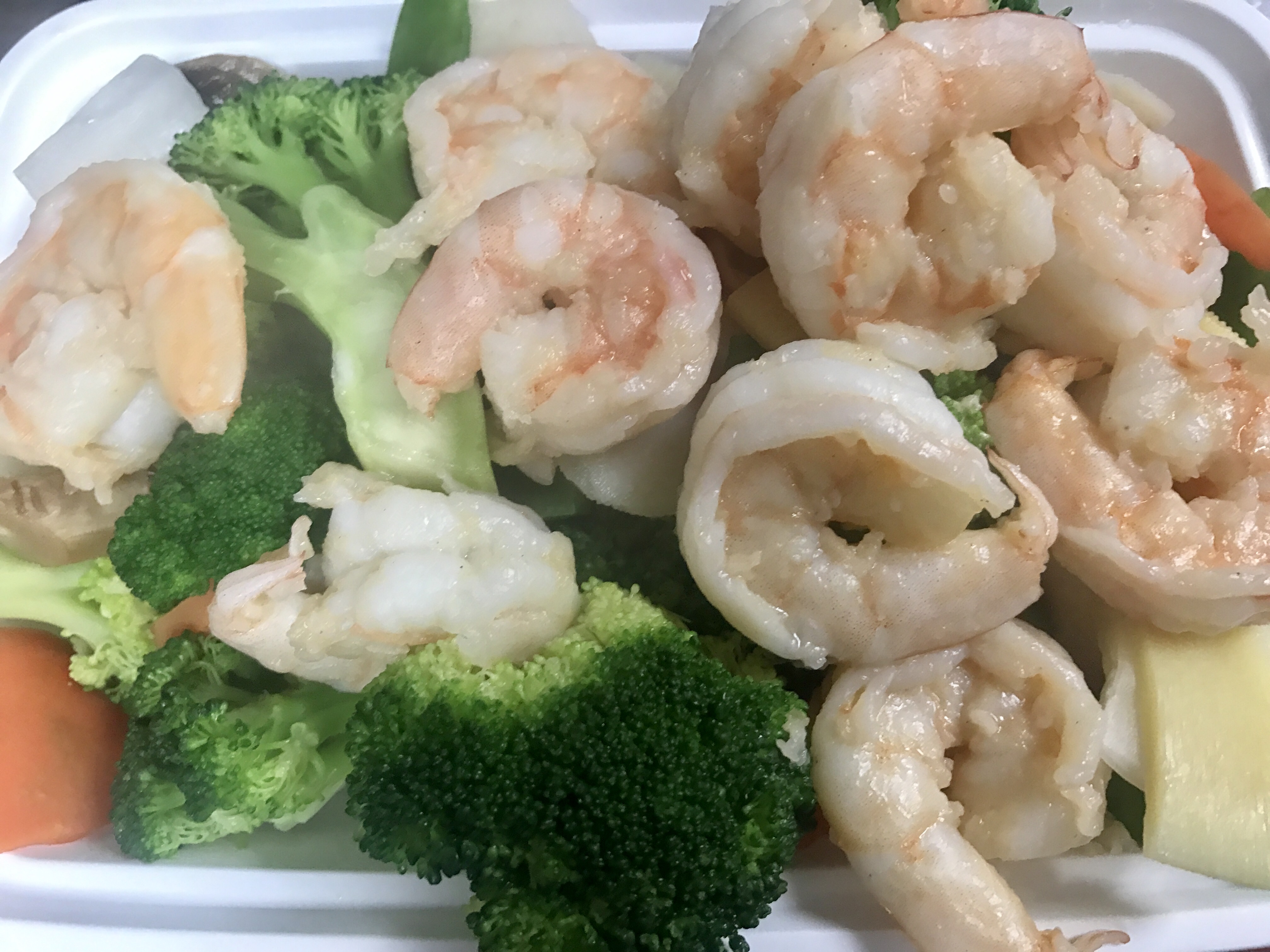Order H5. Steamed Shrimp with Broccoli Diet food online from Empress Garden store, Philadelphia on bringmethat.com