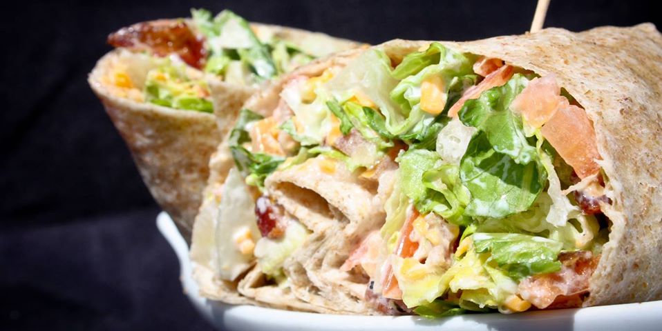 Order Chicken BLT Wrap food online from Gold and Meyer's Gourmet Deli and Bagelry store, Plainview on bringmethat.com
