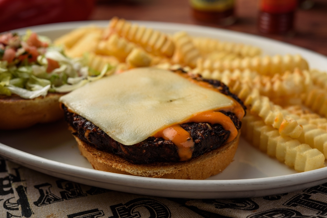 Order Southwest Vegetarian Black Bean Burger food online from Buzzard Billy store, Lincoln on bringmethat.com