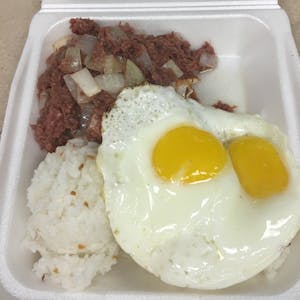 Order Cornedbeefsilog food online from Pat and Oscars Temecula store, Temecula on bringmethat.com