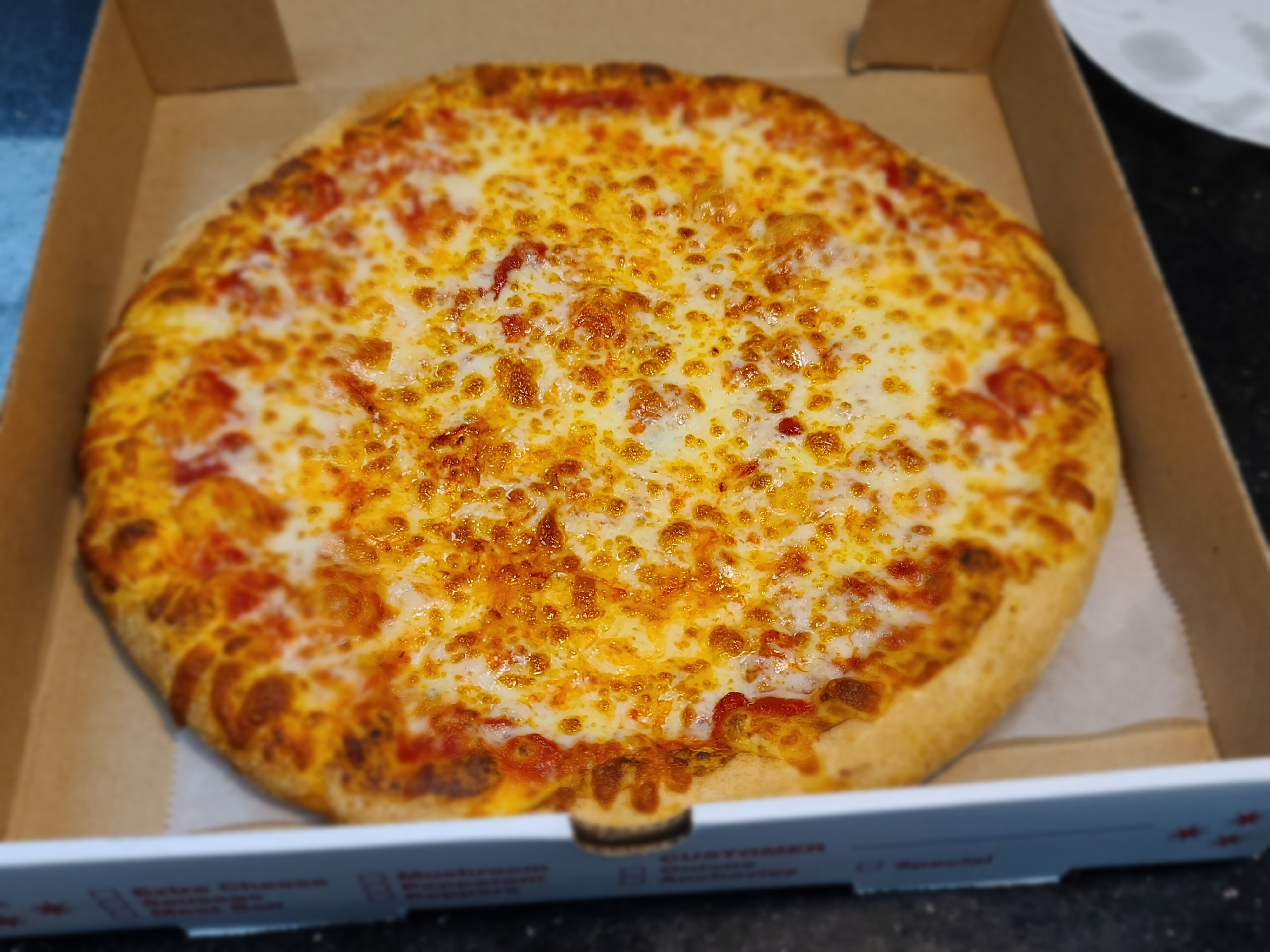 Order 12" Cheese Pizza Pie food online from Krazy Pizza And Wings store, Brooklyn on bringmethat.com