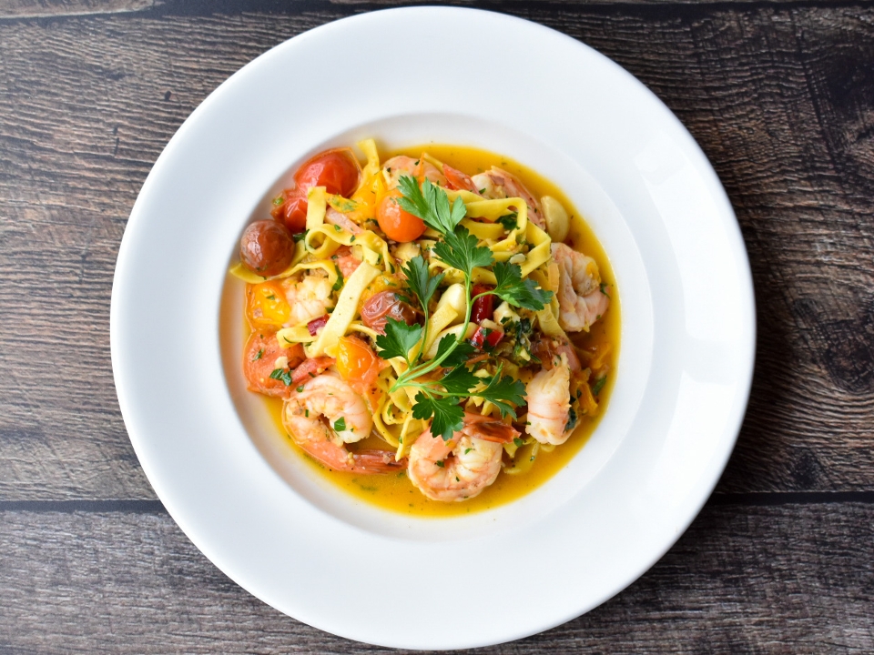 Order Shrimp Scampi food online from The Boathouse store, Midlothian on bringmethat.com
