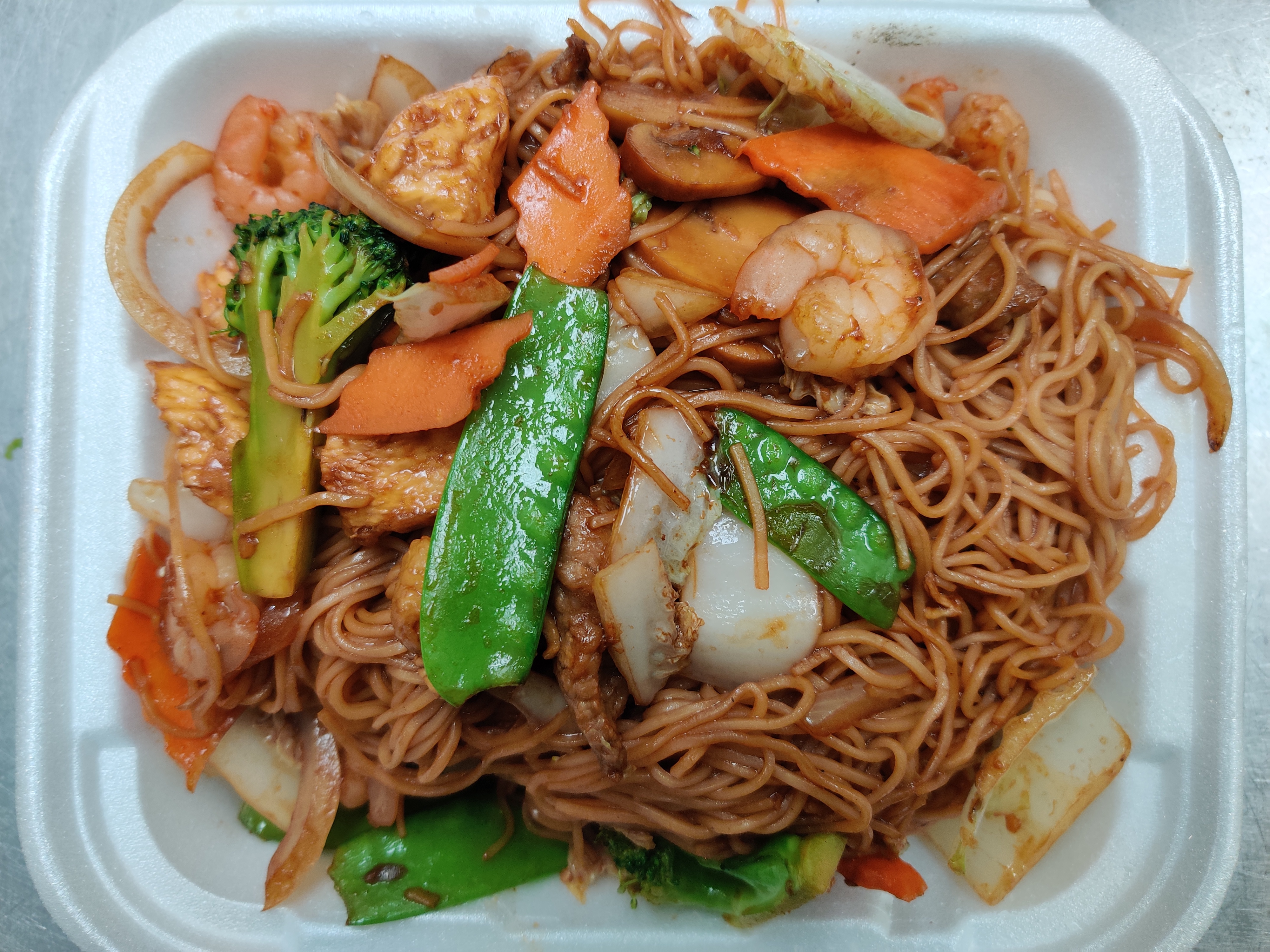Order M6. Combo Chow Mein food online from Sam Cafe store, Houston on bringmethat.com