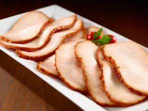 Order HoneyBaked Glazed Turkey Breast by the Pound food online from Honeybaked Ham store, Columbia on bringmethat.com