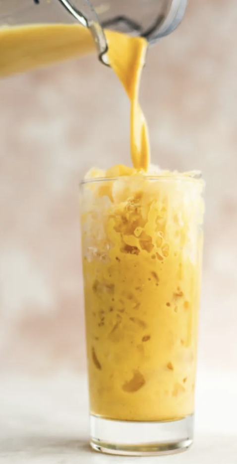 Order Ginger Turmeric Chai (Iced) food online from The Coffee Class store, Las Vegas on bringmethat.com