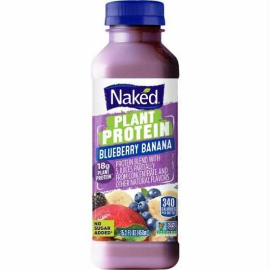 Order Naked Juice Protein Zone - Blueberry Banana food online from IV Deli Mart store, Goleta on bringmethat.com