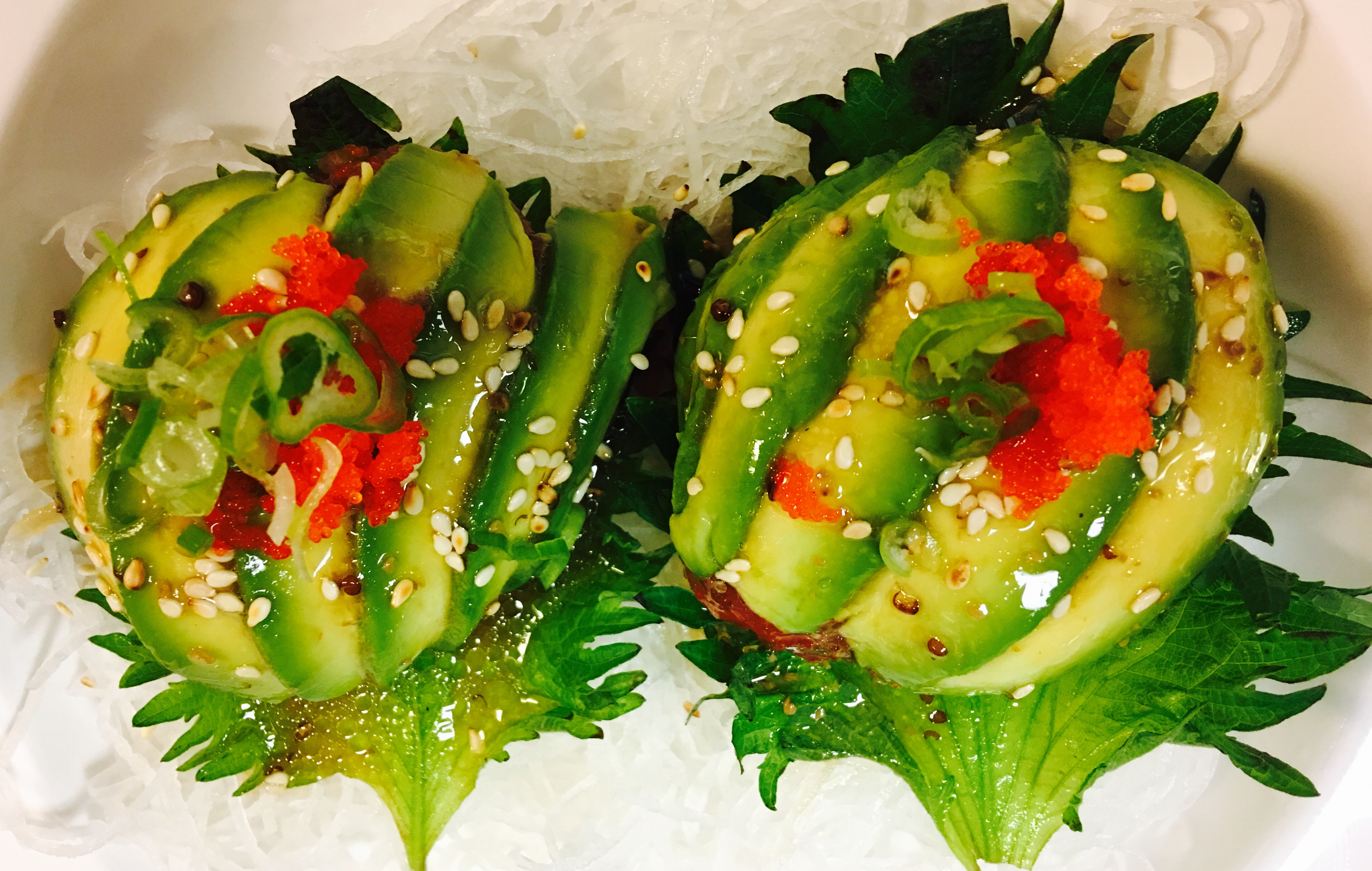 Order Spicy Tuna Bon food online from Asakuma Sushi Delivery-Marina Del Rey store, Los Angeles on bringmethat.com