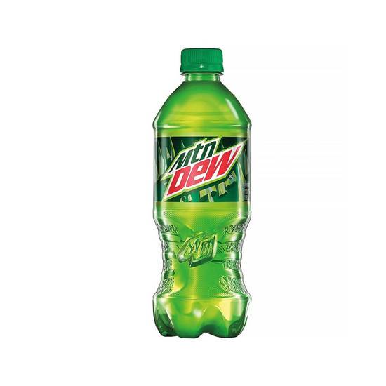 Order Mountain Dew 20oz food online from Pink Dot Logan Heights store, San Diego on bringmethat.com