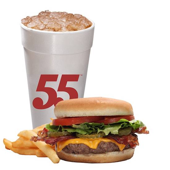 Order Build-Your-Own Lil' Cheeseburger Meal food online from Hwy 55 Burgers, Shakes & Fries store, Kenly on bringmethat.com