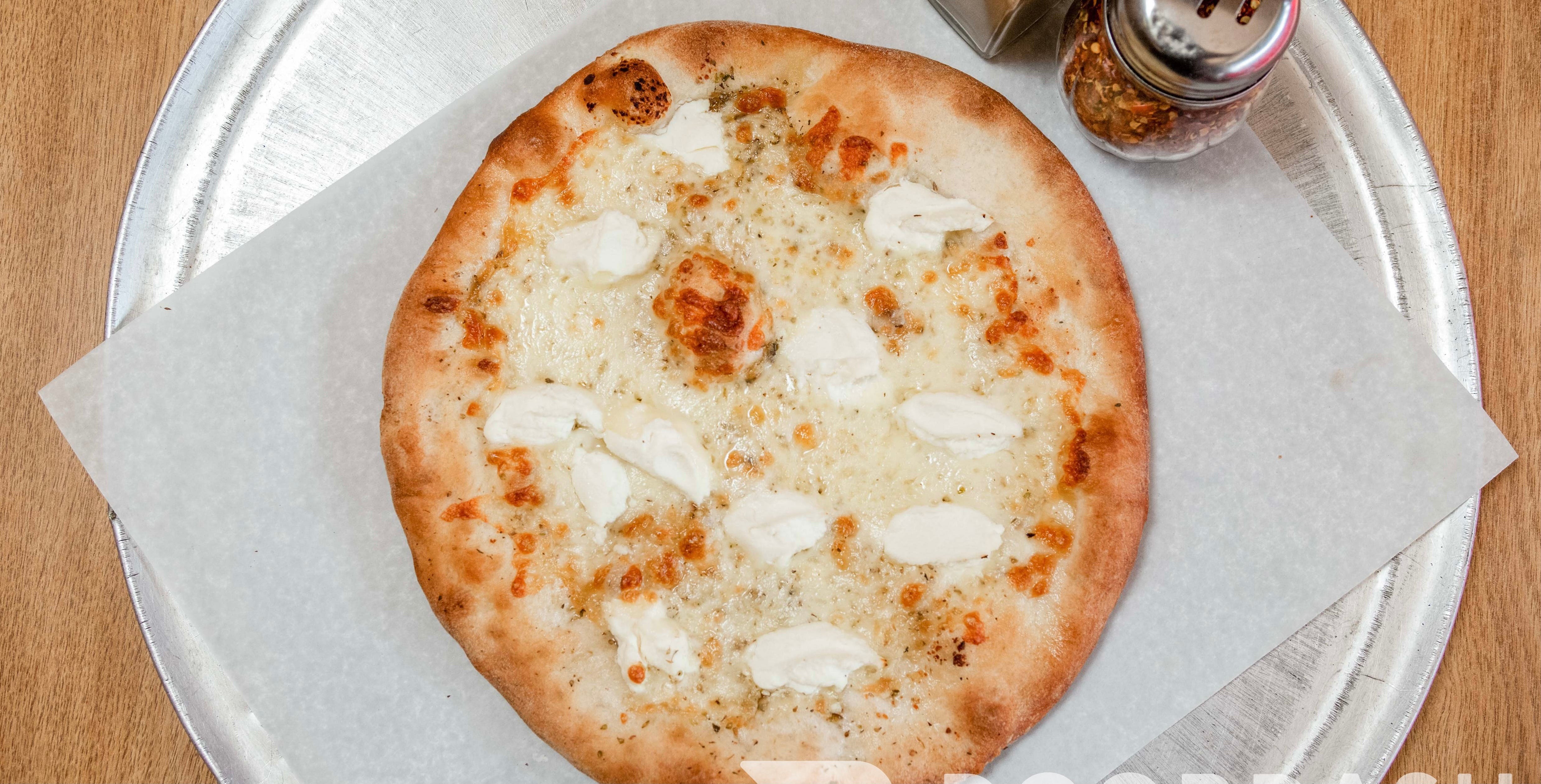 Order White Pizza - Personal 10'' food online from Nonna Rosa Pizzeria store, Bridgeport on bringmethat.com