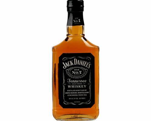 Order Jack Daniels Old No. 7 whiskey, 375mL bottle (40% ABV) food online from Moby Liquor store, Los Angeles on bringmethat.com