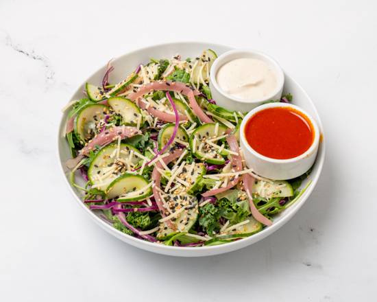 Order Sweet Chili Caesar Salad  food online from lulubowls store, Houston on bringmethat.com