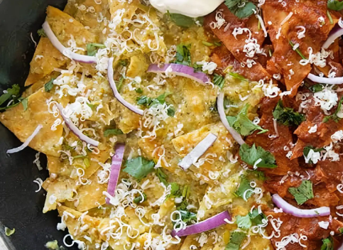 Order Chilaquiles food online from Las Palmas store, Norristown on bringmethat.com