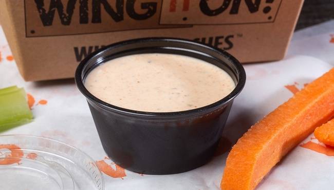 Order Chipotle Ranch Dressing - 2 oz food online from Wing It On store, New Britain on bringmethat.com
