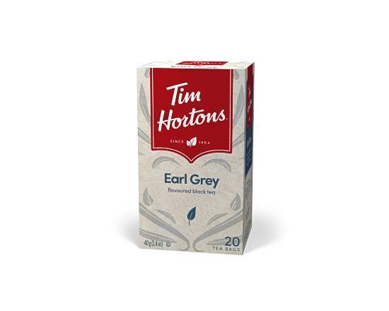 Order Earl Grey Specialty Tea Bags, 20ct Box food online from Tim Hortons store, Norton Shores on bringmethat.com