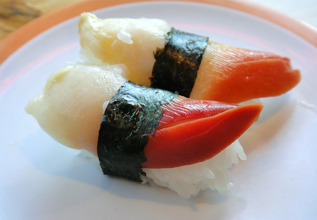 Order Hokkigai food online from Sushi D store, Brooklyn on bringmethat.com