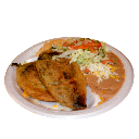 Order 11. Chiles Rellenos Combo food online from Rivas Mexican Grill #2 store, Las Vegas on bringmethat.com