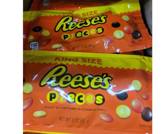 Order Reeses Pieces bag (king size) food online from Hub Market & Deli store, San Diego on bringmethat.com