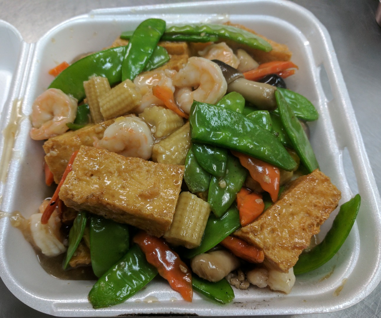 Order 38. Shrimp with Braised Tofu food online from Golden Pearl store, Salt Lake City on bringmethat.com