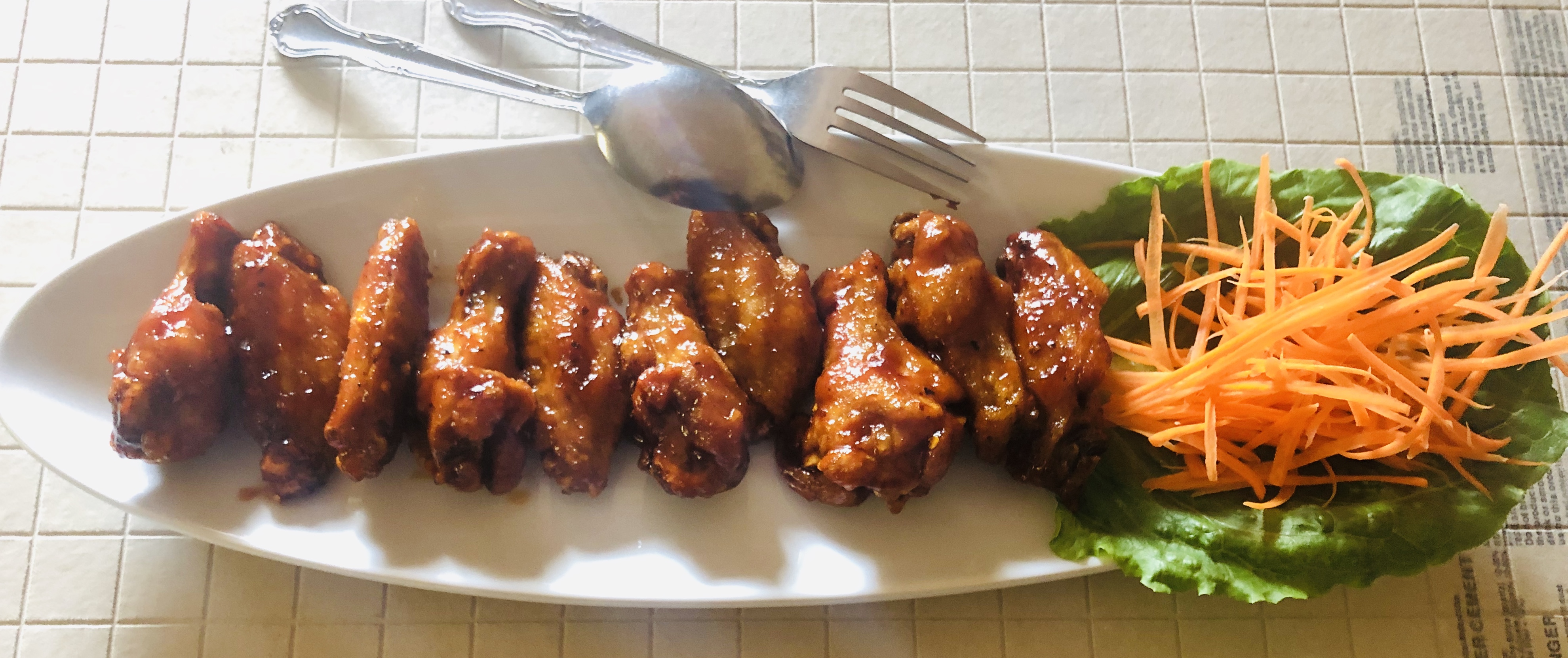 Order P6. Dynamite Chicken Wings food online from Thai Quality Restaurant store, Oxnard on bringmethat.com