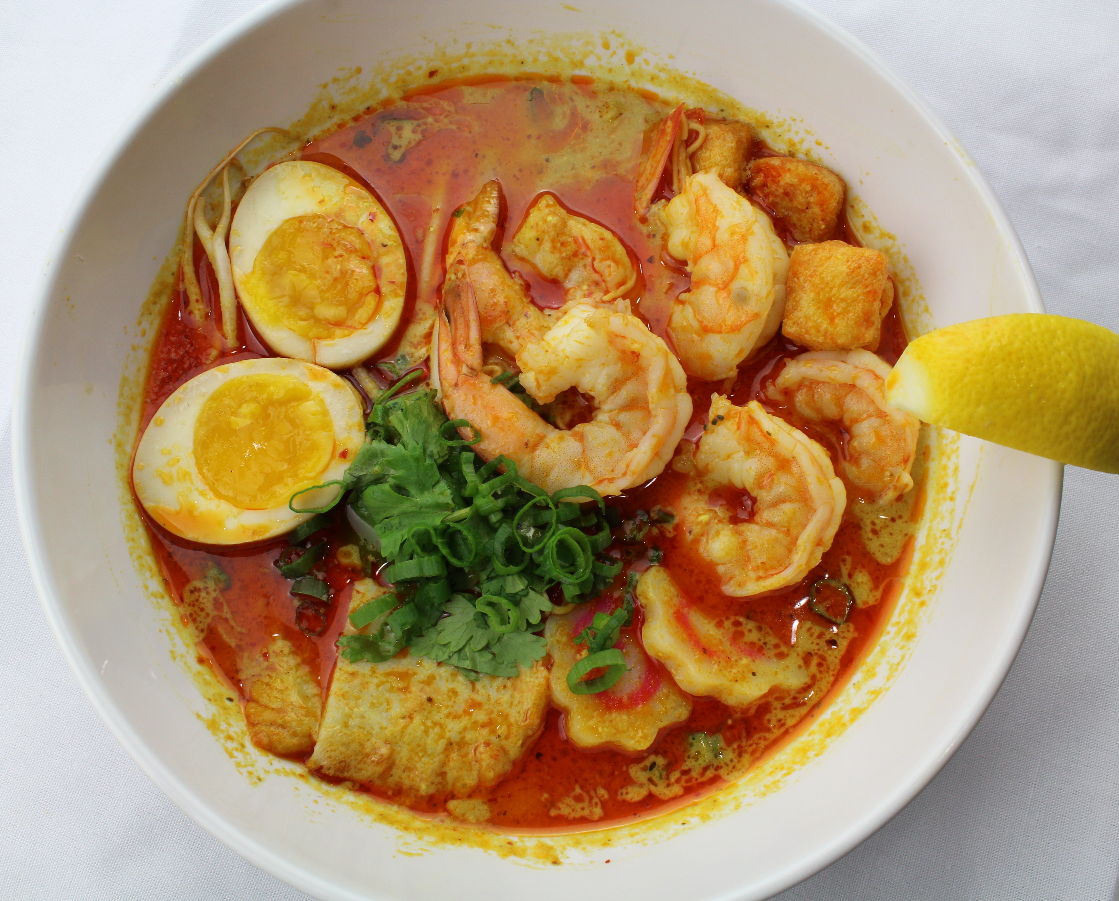 Order Curry Laksa food online from MEET NOODLE OF STONYBROOK store, Stony Brook on bringmethat.com