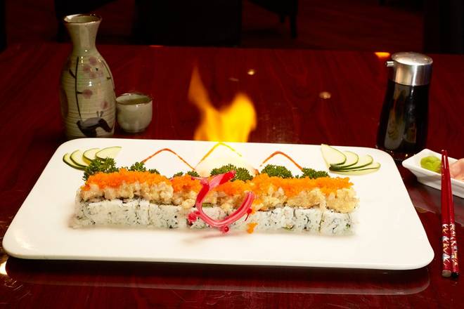 Order Volcano Roll food online from Kyoto Japanese Steakhouse store, Royal Oak on bringmethat.com