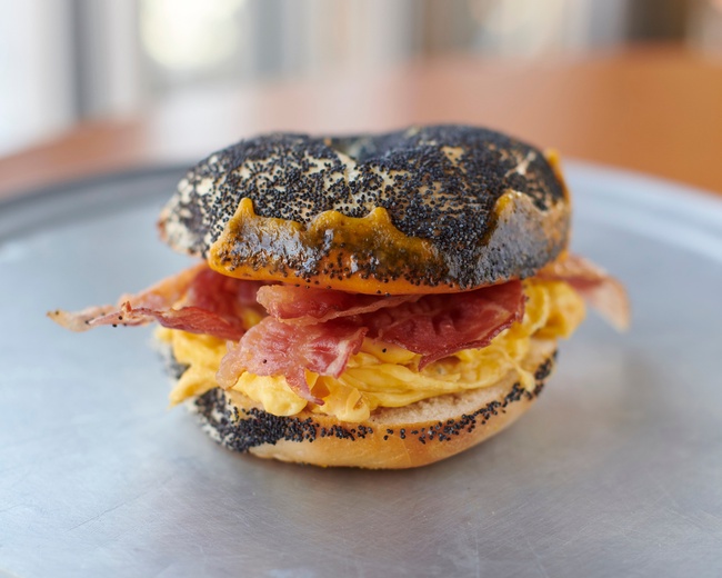 Order Bacon,egg ＆ cheese food online from Big Daddy Bagels store, Golden on bringmethat.com