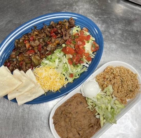 Order Fajita Dinners food online from Tios Mexican Cafe store, Columbia on bringmethat.com