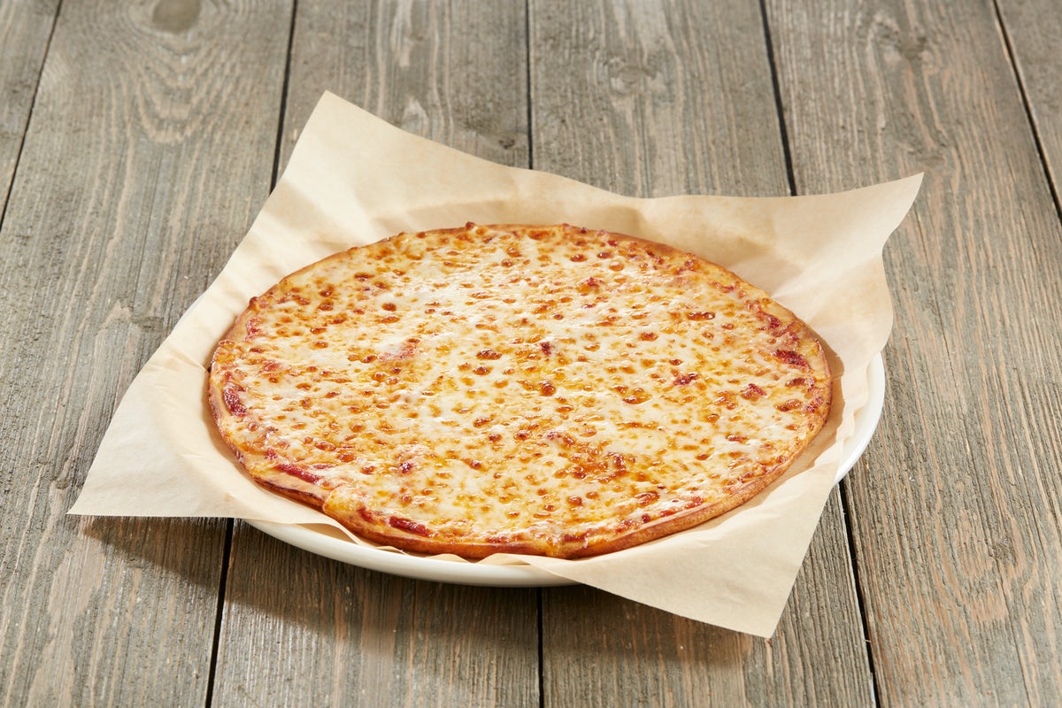Order Gluten-Free Thin Crust Cheese Pizza food online from Bj's restaurant & brewhouse store, Dublin on bringmethat.com
