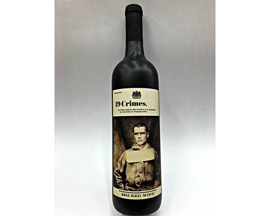 Order 19 Crimes, Red Wine (NV) 750ML food online from House Of Wine store, New Rochelle on bringmethat.com