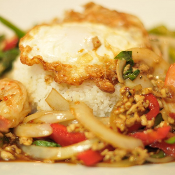 Order Basil Surf and Turf food online from Thai Green Village store, Frisco on bringmethat.com