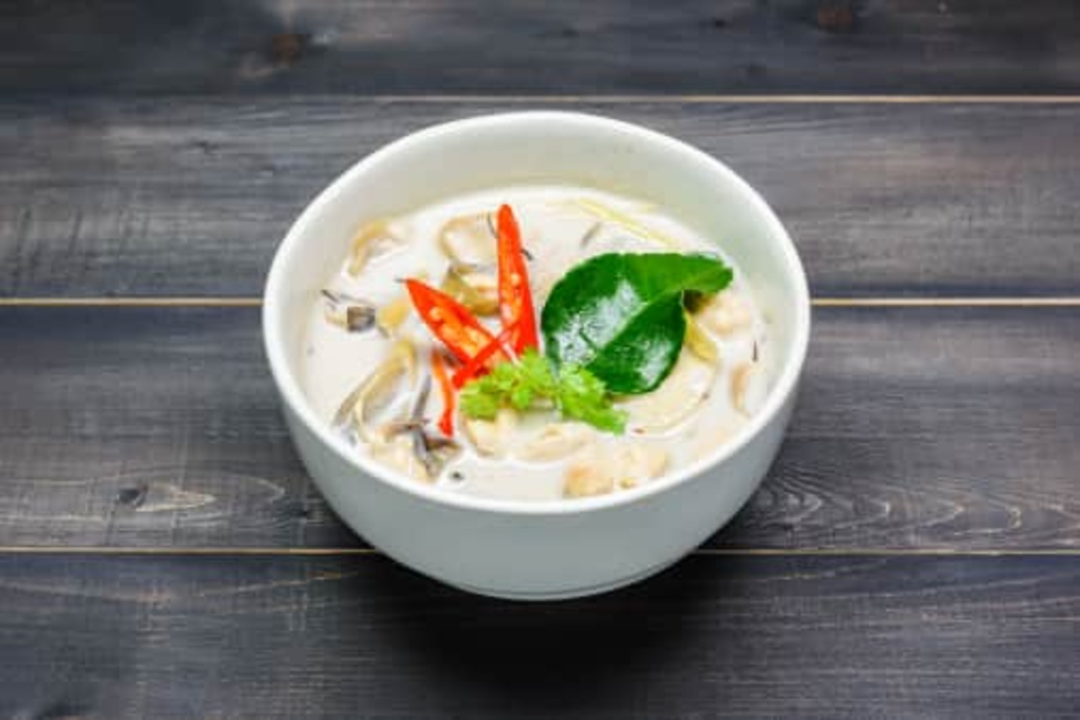 Order Tom Kha Chicken Soup (vegan) food online from Ubon Thai store, Wilmington on bringmethat.com