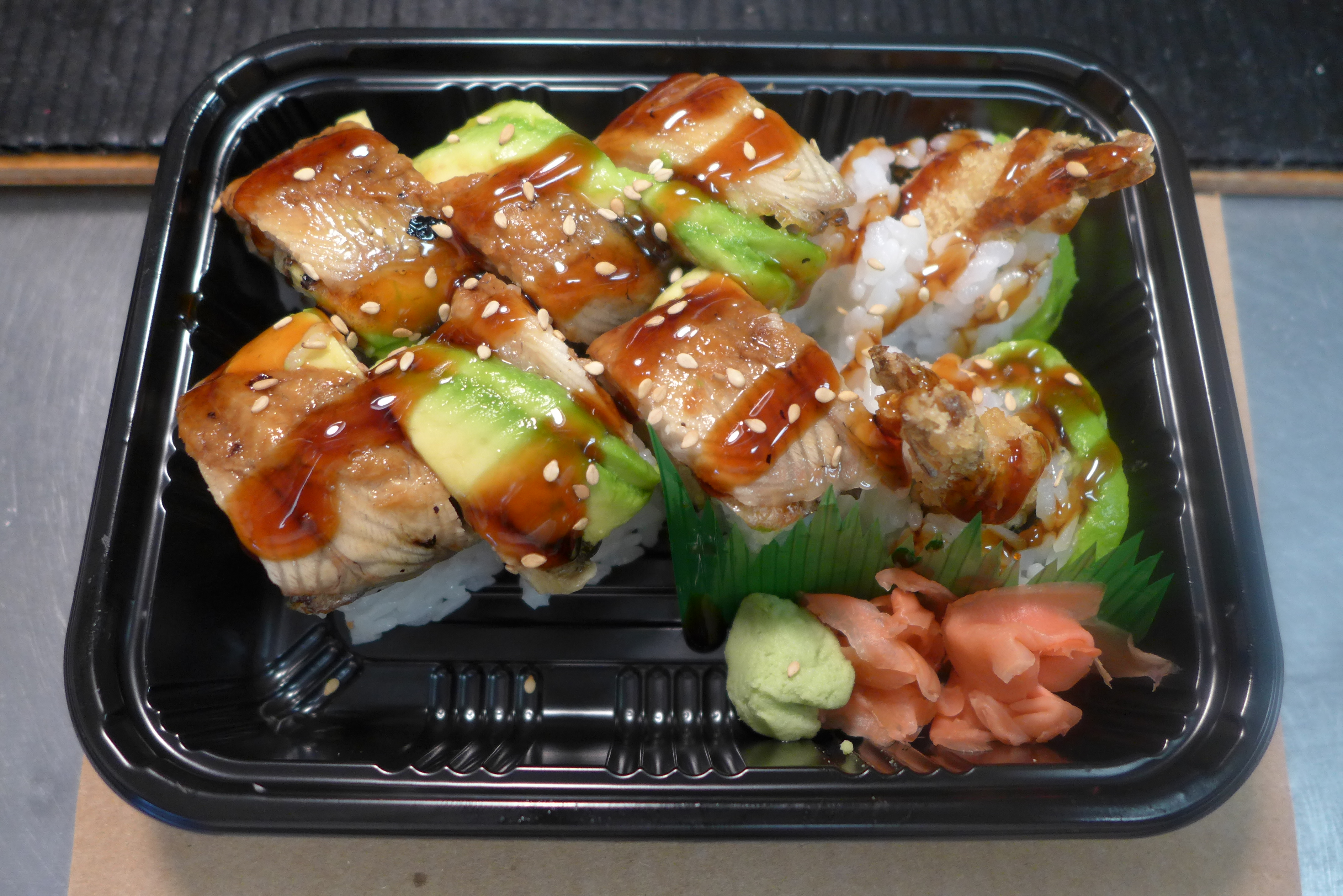 Order American Dream Roll food online from Tokyo Sushi store, Edison on bringmethat.com