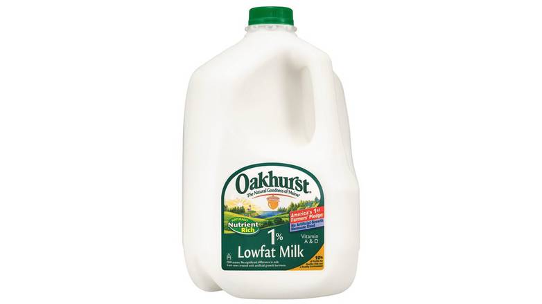 Order Oakhurst 1% Low Fat Milk food online from Star Variety store, Cambridge on bringmethat.com
