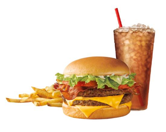 Order SuperSONIC® Bacon Double Cheeseburger Combo food online from Sonic store, Liberty Hill on bringmethat.com