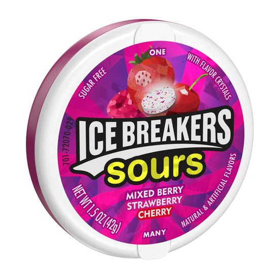 Order Ice Breakers Sours Mixed Berry, Strawberry, Cherry food online from Cvs store, MONTEZUMA on bringmethat.com