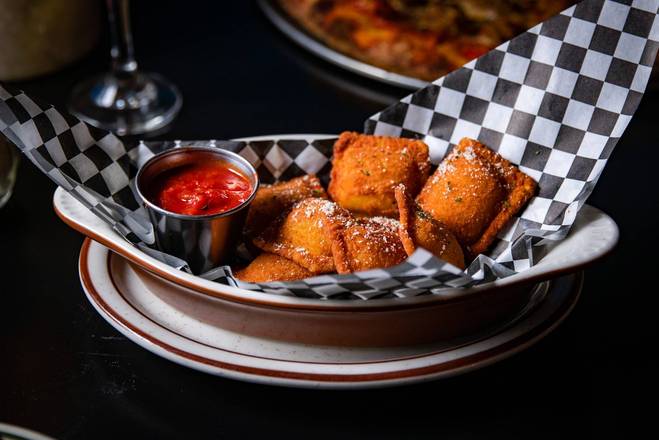 Order Toasted 5-Cheese Ravioli food online from Anthony's Eatalian store, Dallas on bringmethat.com