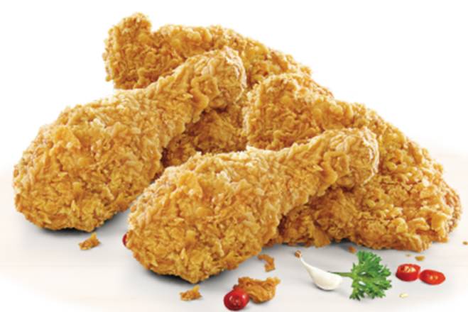 Order FRIED CHICKEN COMBO 6 PCS (3 LEGS, 3 THIGHS)� food online from Johns Fried Chicken store, Paramus on bringmethat.com