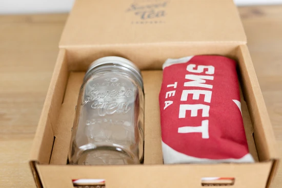Order Gift Box with Shirt and Jar food online from Alabama Sweet Tea Co Llc store, Montgomery on bringmethat.com