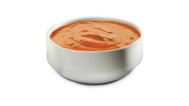Order Tomato Basil Soup food online from Quiznos Sandwich Restaurants store, Brighton on bringmethat.com