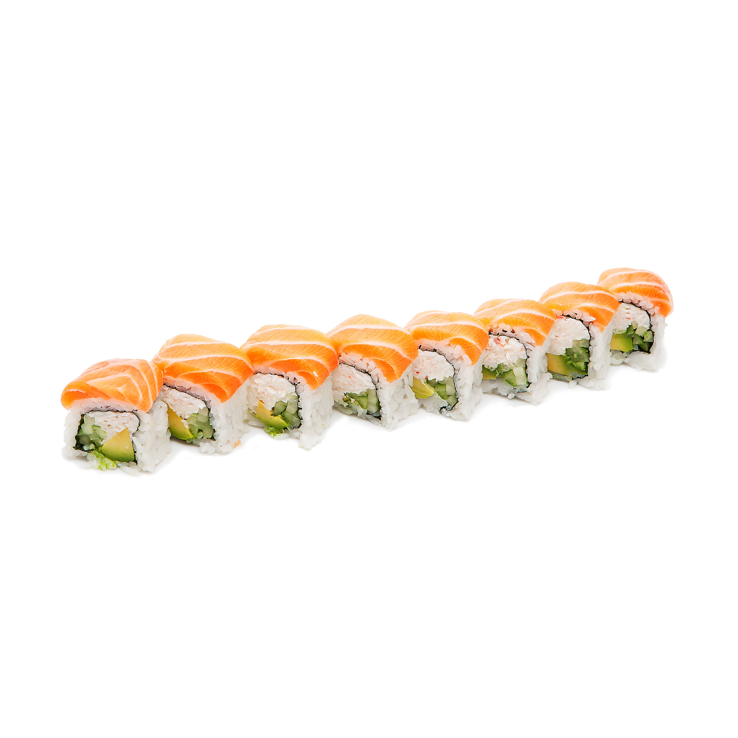 Order Orange Blossom Roll food online from Sushi Kudasai store, Seattle on bringmethat.com