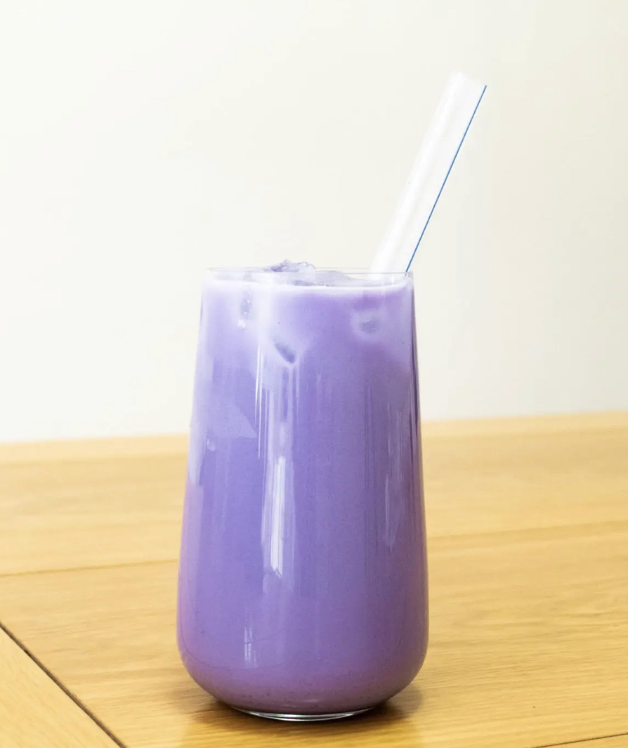 Order Taro Bubble Tea  food online from Sweet Scape Desserts store, New York on bringmethat.com