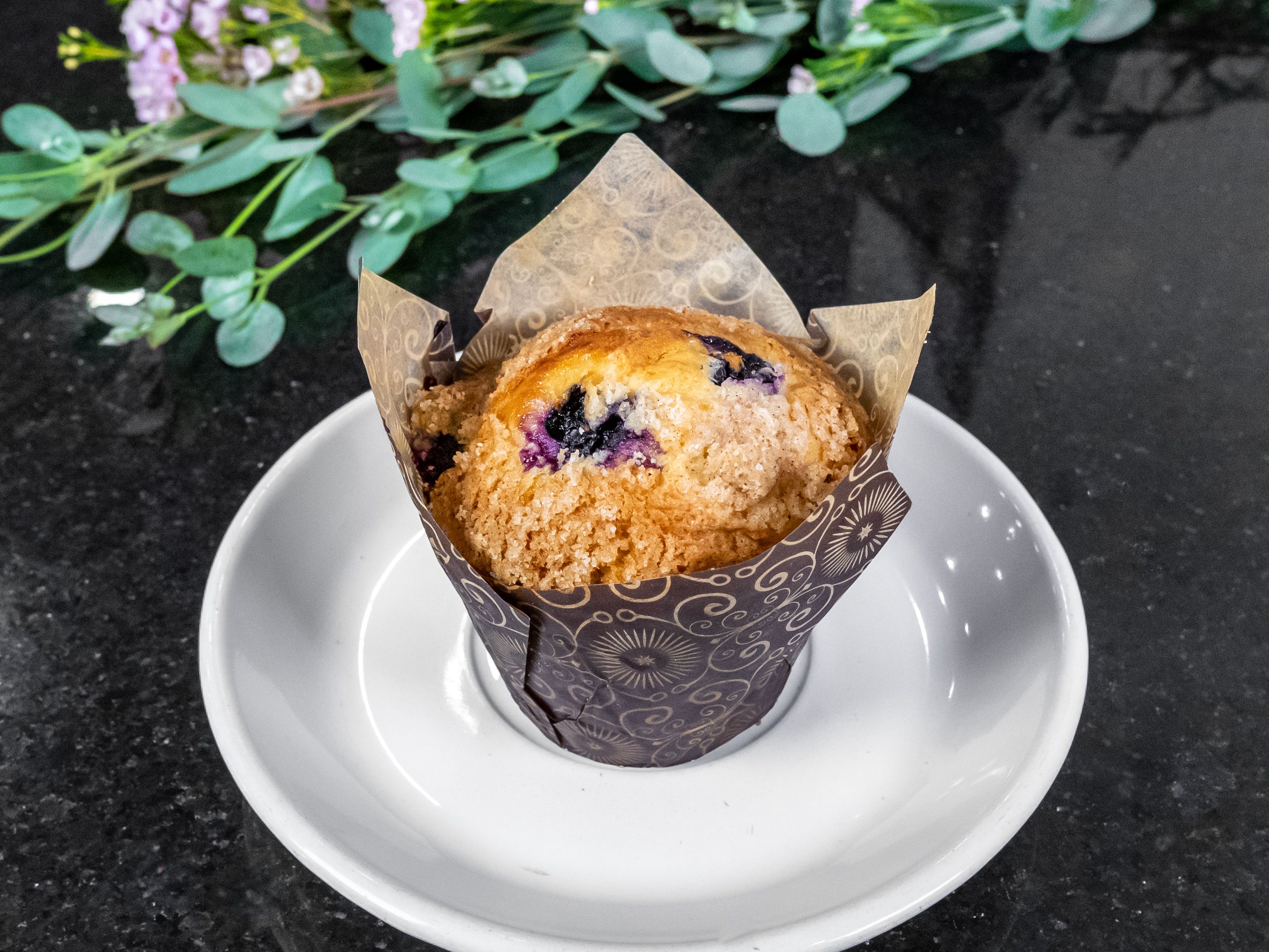 Order Blueberry muffin  food online from Rowan Tree Flowers & Jasmine Jo Coffee store, Phoenix on bringmethat.com