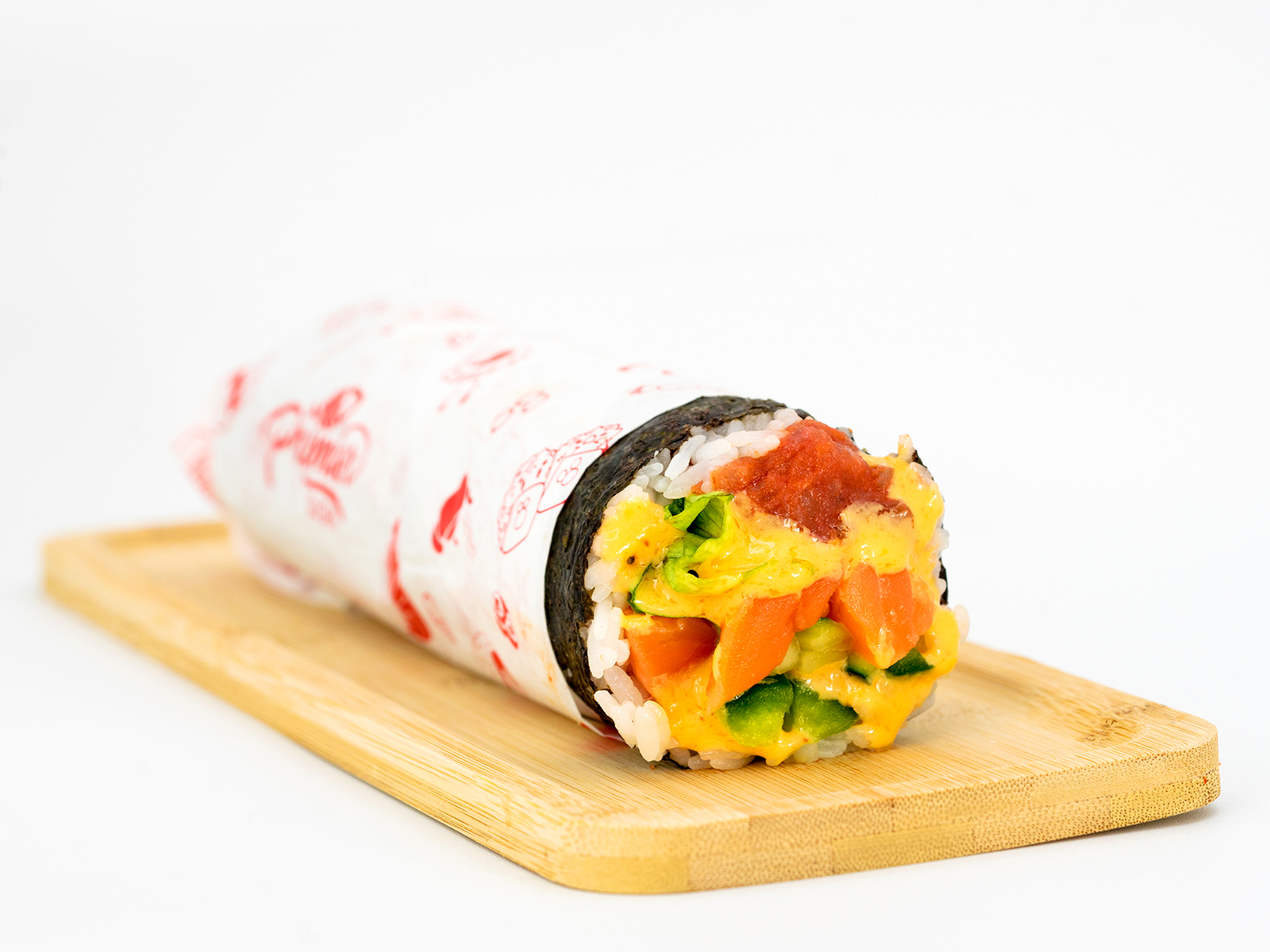Order Spicy Combo Sushi Burrito food online from Premier Sushi store, Oregon City on bringmethat.com