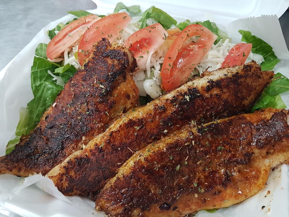 Order Grilled Catfish Fillet food online from Hardy Fish & Chicken store, Crete on bringmethat.com
