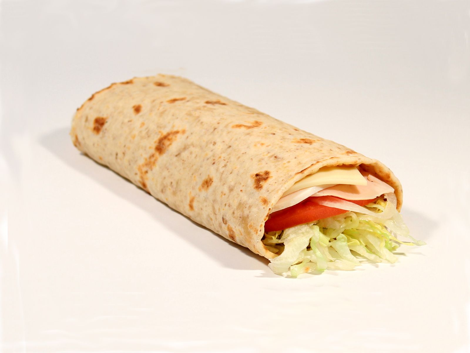 Order Turkey Wrap (Mini)- food online from Mr. Subb #16 store, Schenectady on bringmethat.com