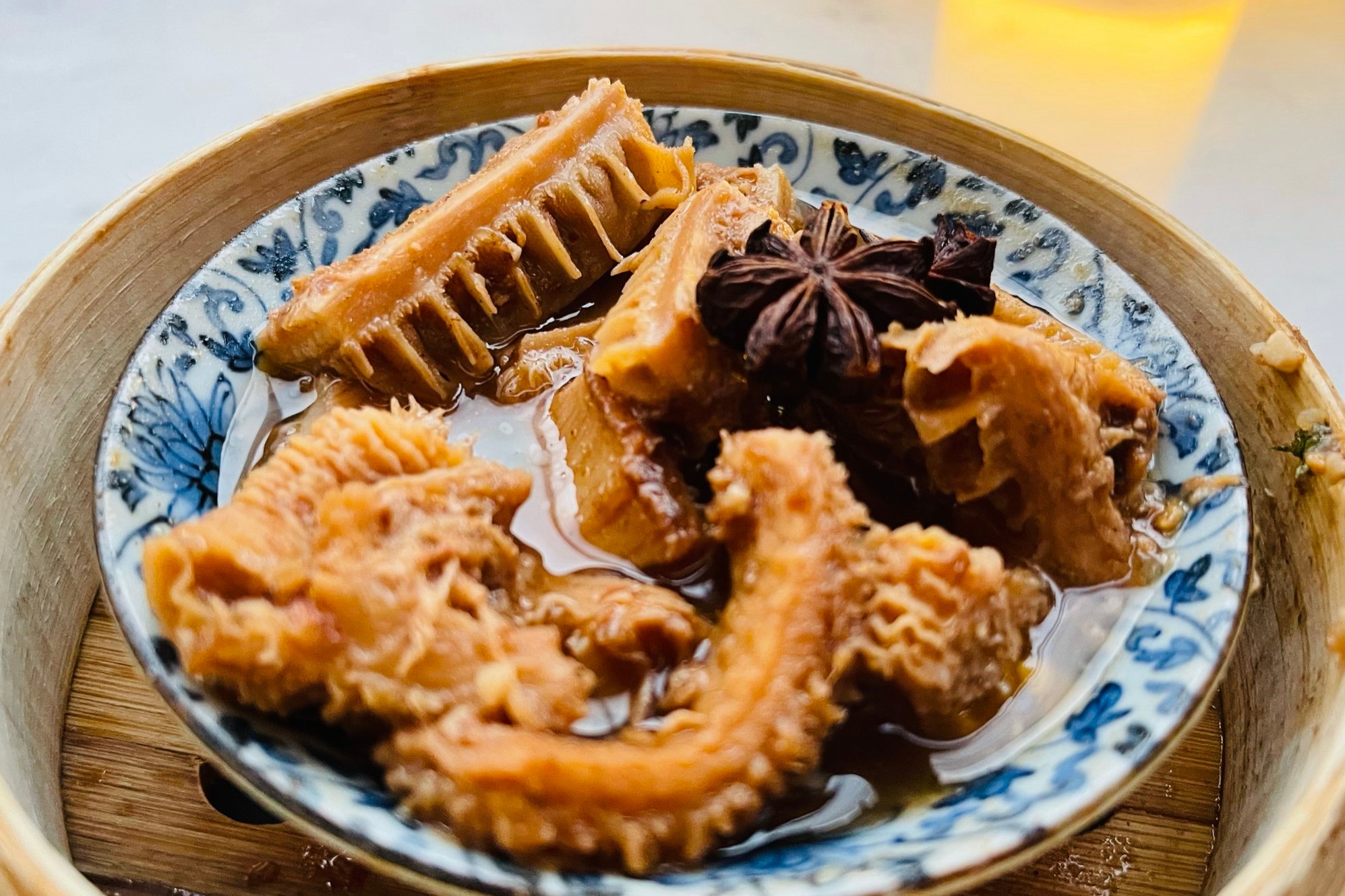 Order Beef Stomach - Braised (Red Tripe) food online from Iron Teapot Dim Sum store, Los Angeles on bringmethat.com