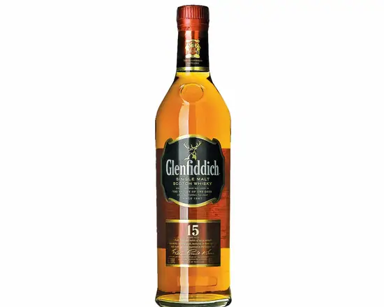 Order Glenfiddich 15 Yr Single Malt Scotch 40% abv 750ml food online from Sousa Wines & Liquors store, Mountain View on bringmethat.com